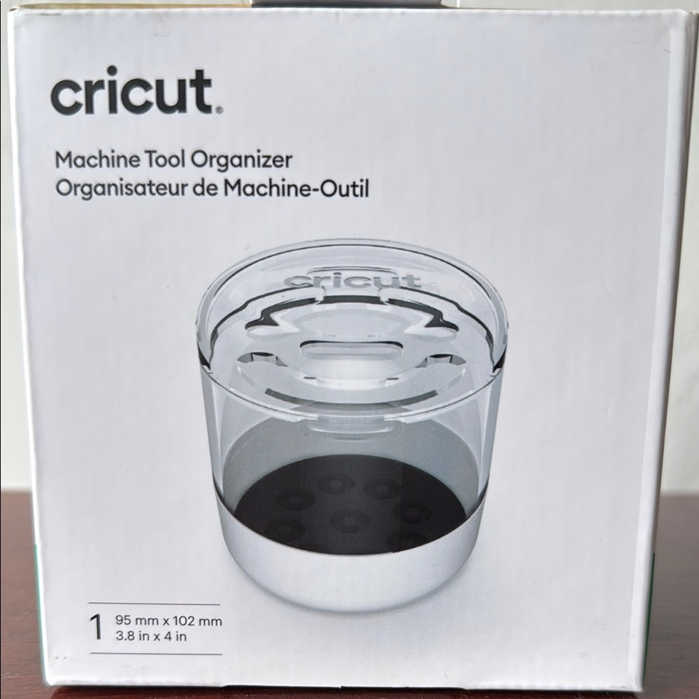 Cricut Machine Tool Organizer - Black and Silver